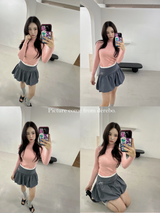 Baby pastel turtleneck long-sleeved knitwear