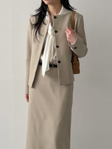 Lake Hidden No Collar Jacket