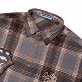 DC x The Rolling Stones Western Rivet Flannel Brown