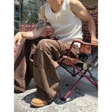 [Unisex] Dyeing tuck cargo pants(3color)