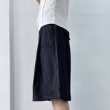 Structural Overlap Wide Shorts