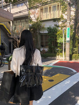 イージーリボンバッグ　ブラック