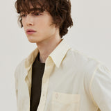Pox Oxford Shirt (Light Yellow)