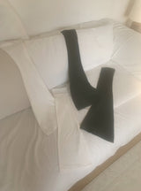 Donna Loose Fit Long Socks (Black)