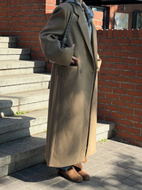 [Unisex] マックスダブルロングコート(2color)