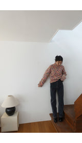 CANDY handmade sweater (with beanie)