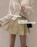Hooded knit zip-up