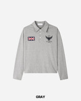 Union Collar Long Sleeve T