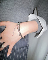 [YENA] Silver vintage ribbon ring