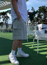 デンズ バミューダ カーゴ バンディング ショーツ