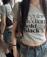 [S/S] レギュラープリンティングハーフTシャツ(3color)