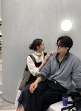 デイリーツーウェイニットジップアップ