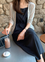 De Mer Square Sleeveless Long Dress / 3 colors