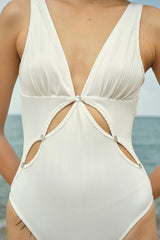 Shellique Swimsuit - White