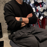 Logane Backline Cash-like Round Knit