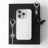 Dote on - silver mirror name case