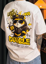 ストリート ハニービー ショートスリーブ Tシャツ 3カラー