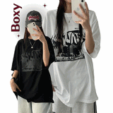 ルーディンボックスショートスリーブドtシャツ