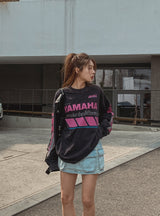 ピンクポイントヤマハトゥータイプ L/S Black(washing)