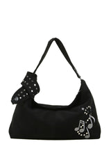 Elvina Stud Music Shoulder Bag
