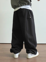 Pinch Side Snap Sweat Pants 6C