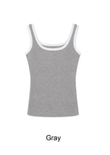 Lean Color Matching Line Sleeveless