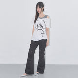 ロザリーノワールTシャツ (WHITE) F25QB111