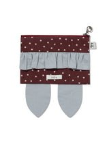 RABBIT STAR POUCH(BURGUNDY)