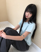 Leron Roll-Up Button Short-Sleeve T-Shirt