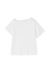 89 リヴェットTシャツ (white)