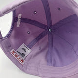 Earth smile logo cap L.purple