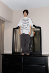 DON'T PUSH MY BUTTONS TROUSER (CHARCOAL)