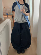 ストライプ ショルダーバッグ
