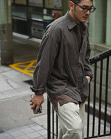 WIT AGING WASHED SHIRT BR 
