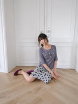 pocket henley neck t