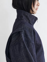26SS JT3 Stand-Collar Denim Jacket