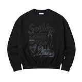LOVE CATS SWEATSHIRTS (BLACK)