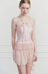 MEMORY WRAP SKIRT pink