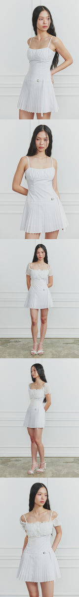 WENDY SHIRT DRESS white