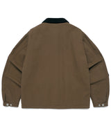 WASHED PATCHWORK JACKET BROWN(CV2EFUB931A)