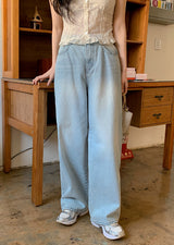 Soft Tee Wide Denim Baggy Pants (3color)