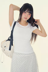 Melun ベーシック 半袖Tシャツ