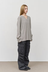 Dyed Stud Cargo Pants
