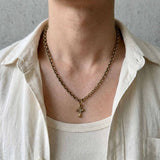 Retro Cross Pendant Necklace