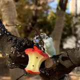 apple bug key chain
