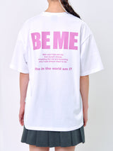 RABBIT T-SHIRT_White/Pink