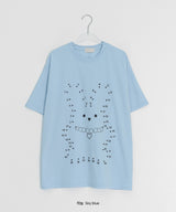 Tike Rabbit Overfit Short Sleeve Tee