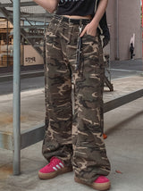 シェードカーモバルーンスナップパンツ