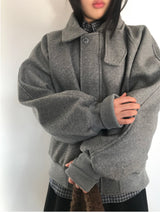 [MD's Pick] Balmacaan Hand Warmer Blouson (2 Colors)