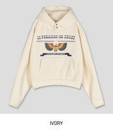 [Mink Brushed] Trust Velvet Corduroy Crop Hood